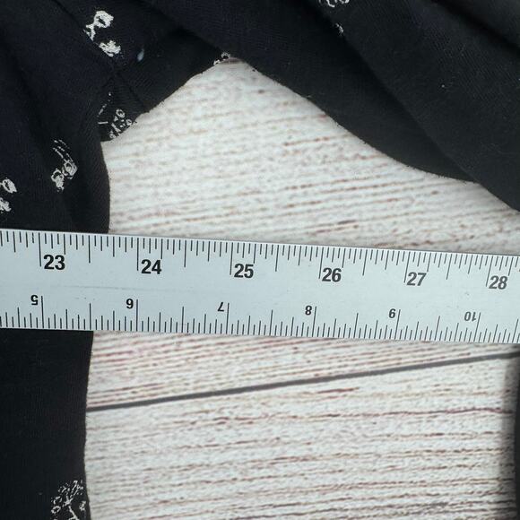 Lot of 2 Lucky Brand Floral Blouses Womens XL Black White Long Sleeve - Picture 10 of 16